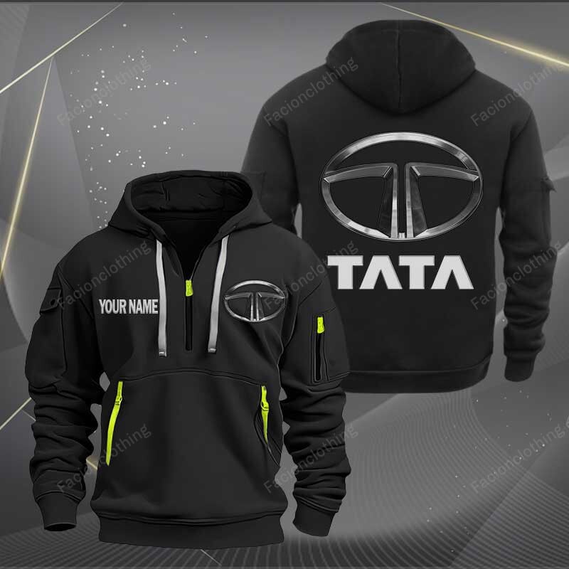 Sportswearmerch Tata Car Personalized Half Zip Hoodie For Fan