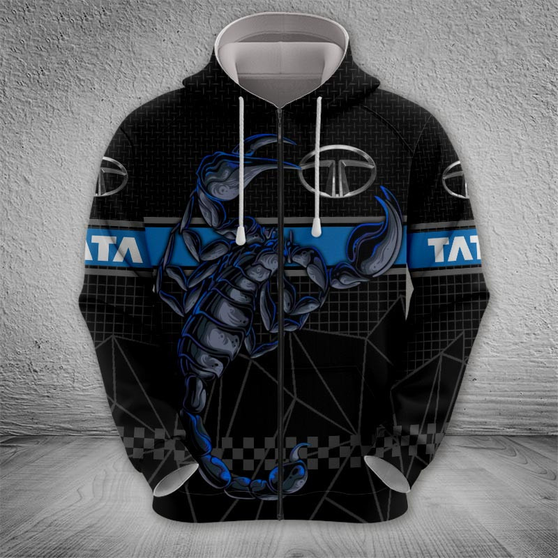 Sportswearmerch Tata Car Zip Hoodie For Fan