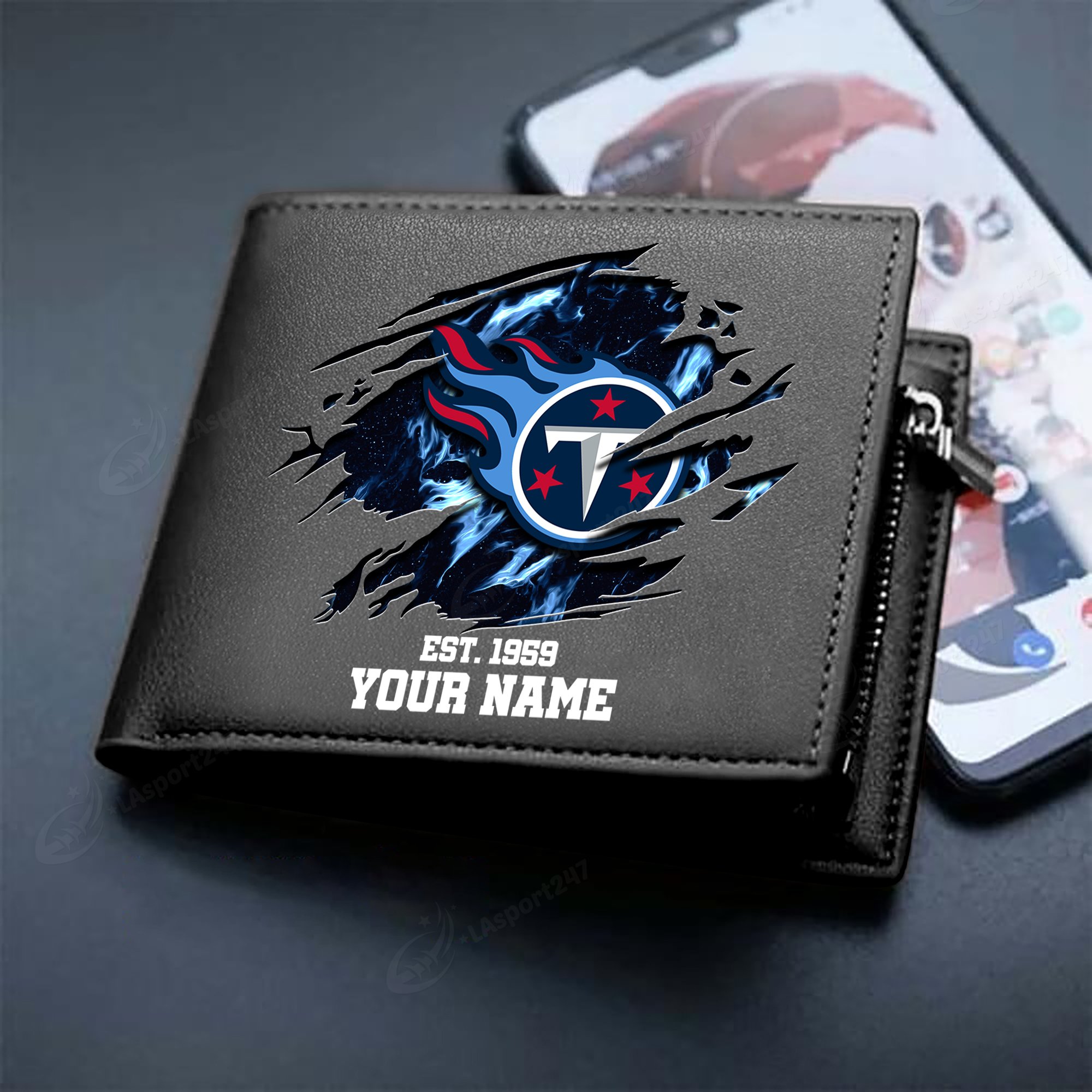 Sportswearmerch Tennessee Titans NFL Men Wallet For Fan