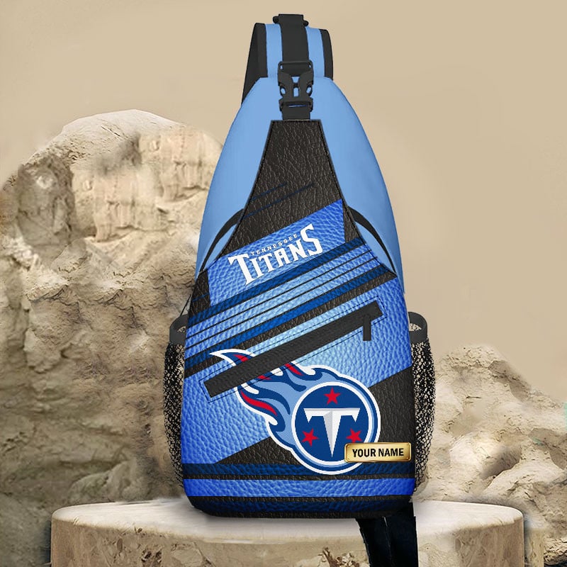 Sportswearmerch Tennessee Titans NFL Personalized Sling Bag For Fan