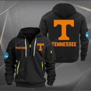 Sportswearmerch Tennessee Volunteers NCAA Personalized Half Zip Hoodie For Fan