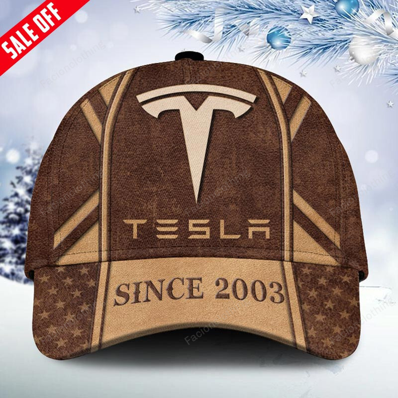 Sportswearmerch Tesla Car Personalized Cap For Fan