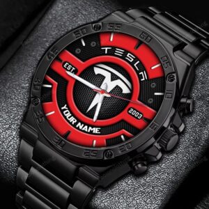 Sportswearmerch Tesla Car Watch For Fan