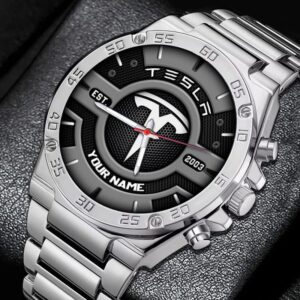 Sportswearmerch Tesla Car Watch For Fan
