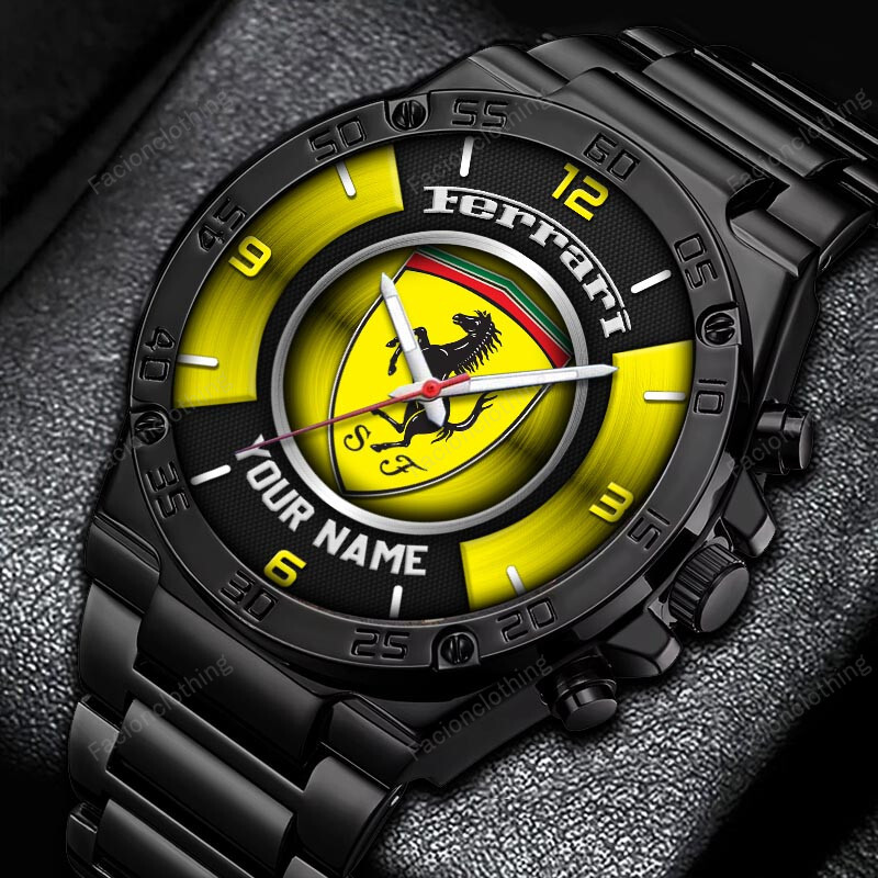 Sportswearmerch Tesla Car Watch For Fan