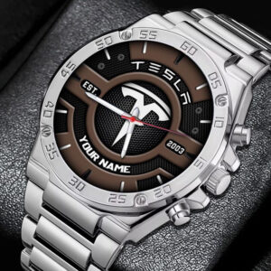 Sportswearmerch Tesla Car Watch For Fan
