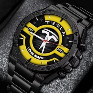 Sportswearmerch Tesla Car Watch For Fan