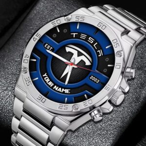 Sportswearmerch Tesla Car Watch For Fan