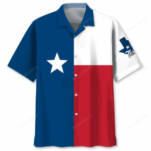 Sportswearmerch Texas Flag Hawaiian Shirt For Fan