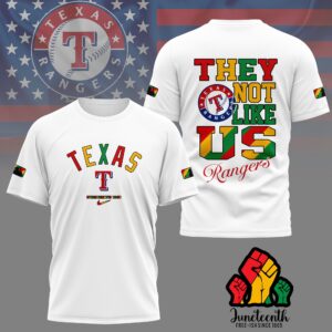 Sportswearmerch Texas Rangers MLB Personalized T-shirt For Fan