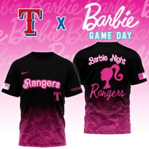 Sportswearmerch Texas Rangers MLB Personalized T-shirt For Fan