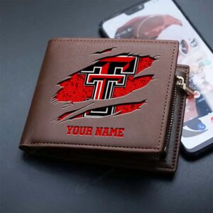 Sportswearmerch Texas Tech Red Raiders NCAA Men Wallet For Fan