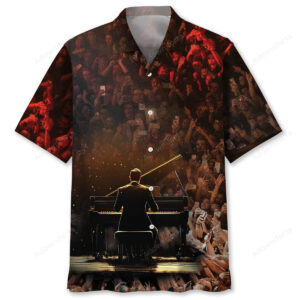 Sportswearmerch The Famous Pianist Piano Hawaiian Shirt For Fan