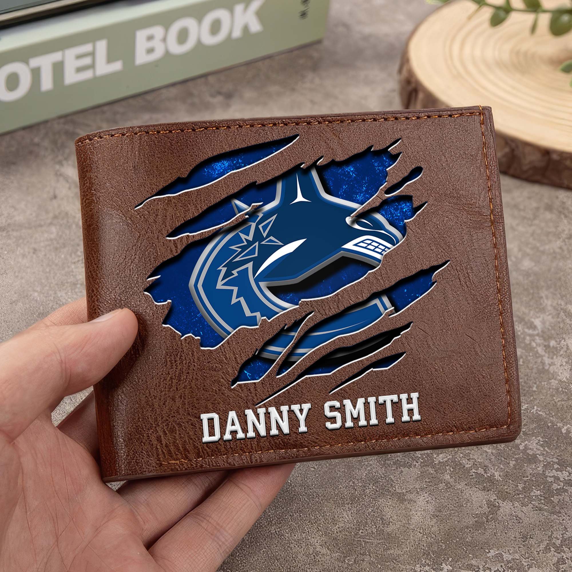 Sportswearmerch Toronto Maple Leafs NHL Folded Wallet For Fan