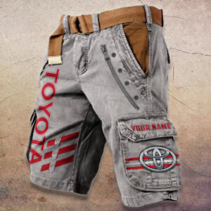 Sportswearmerch Toyota Car Denim Shorts For Fan