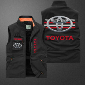 Sportswearmerch Toyota Car Pocket Vest For Fan