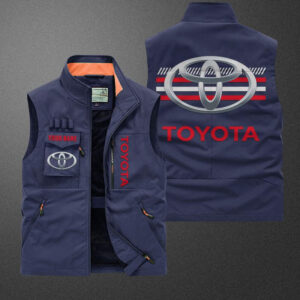 Sportswearmerch Toyota Car Pocket Vest For Fan