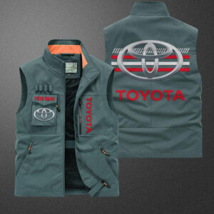Sportswearmerch Toyota Car Pocket Vest For Fan