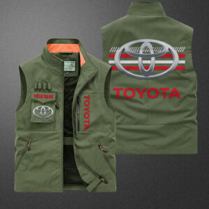 Sportswearmerch Toyota Car Pocket Vest For Fan