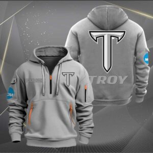 Sportswearmerch Troy Trojans NCAA Personalized Half Zip Hoodie For Fan