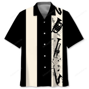 Sportswearmerch Trumpet Musical Hawaiian Shirt For Fan