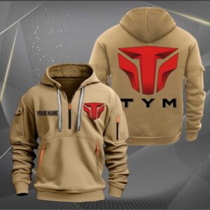 Sportswearmerch TYM Tractors Car Personalized Half Zip Hoodie For Fan