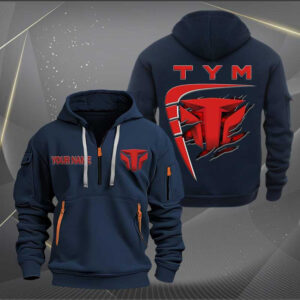 Sportswearmerch TYM Tractors Personalized Half Zip Hoodie For Fan