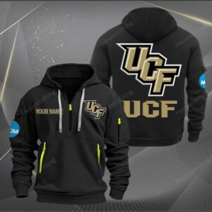 Sportswearmerch UCF Knights NCAA Personalized Half Zip Hoodie For Fan