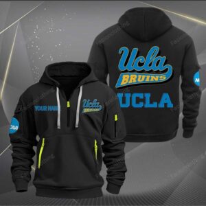 Sportswearmerch UCLA Bruins NCAA Personalized Half Zip Hoodie For Fan