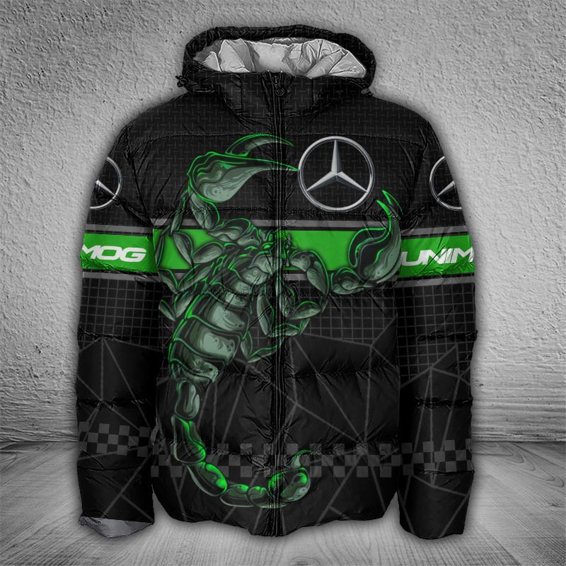 Sportswearmerch Unimog MB Trucks Puffer Jacket For Fan