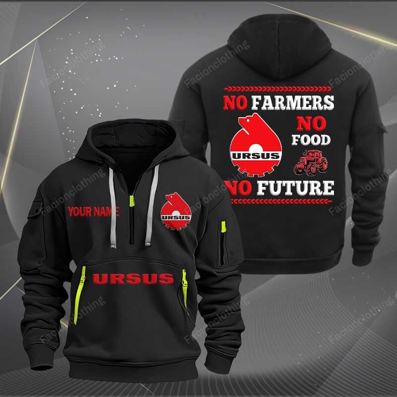 Sportswearmerch Ursus Car Personalized Half Zip Hoodie For Fan