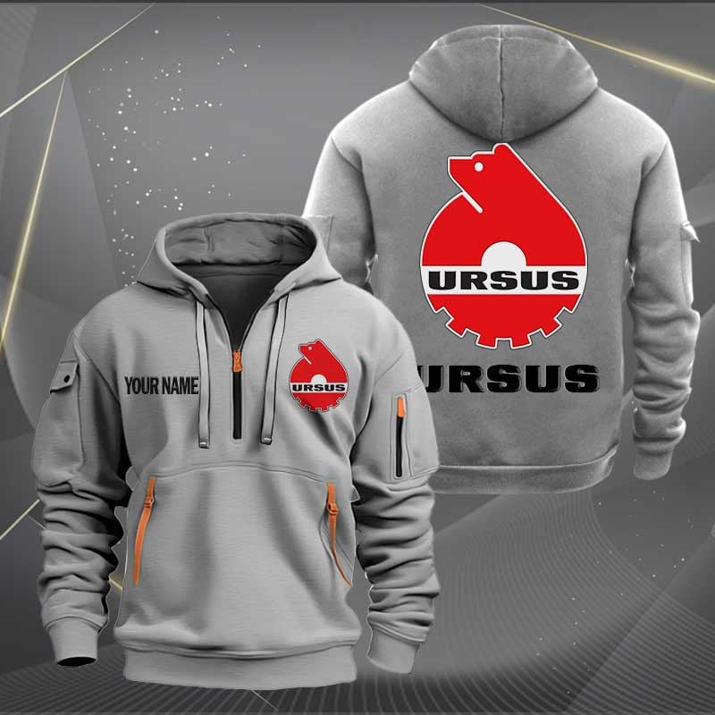Sportswearmerch Ursus Car Personalized Half Zip Hoodie For Fan