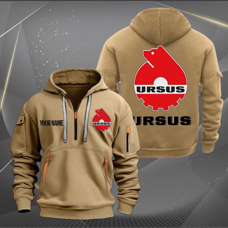 Sportswearmerch Ursus Car Personalized Half Zip Hoodie For Fan