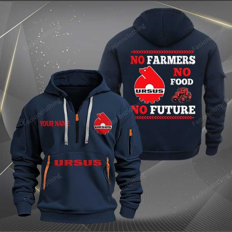 Sportswearmerch Ursus Car Personalized Half Zip Hoodie For Fan