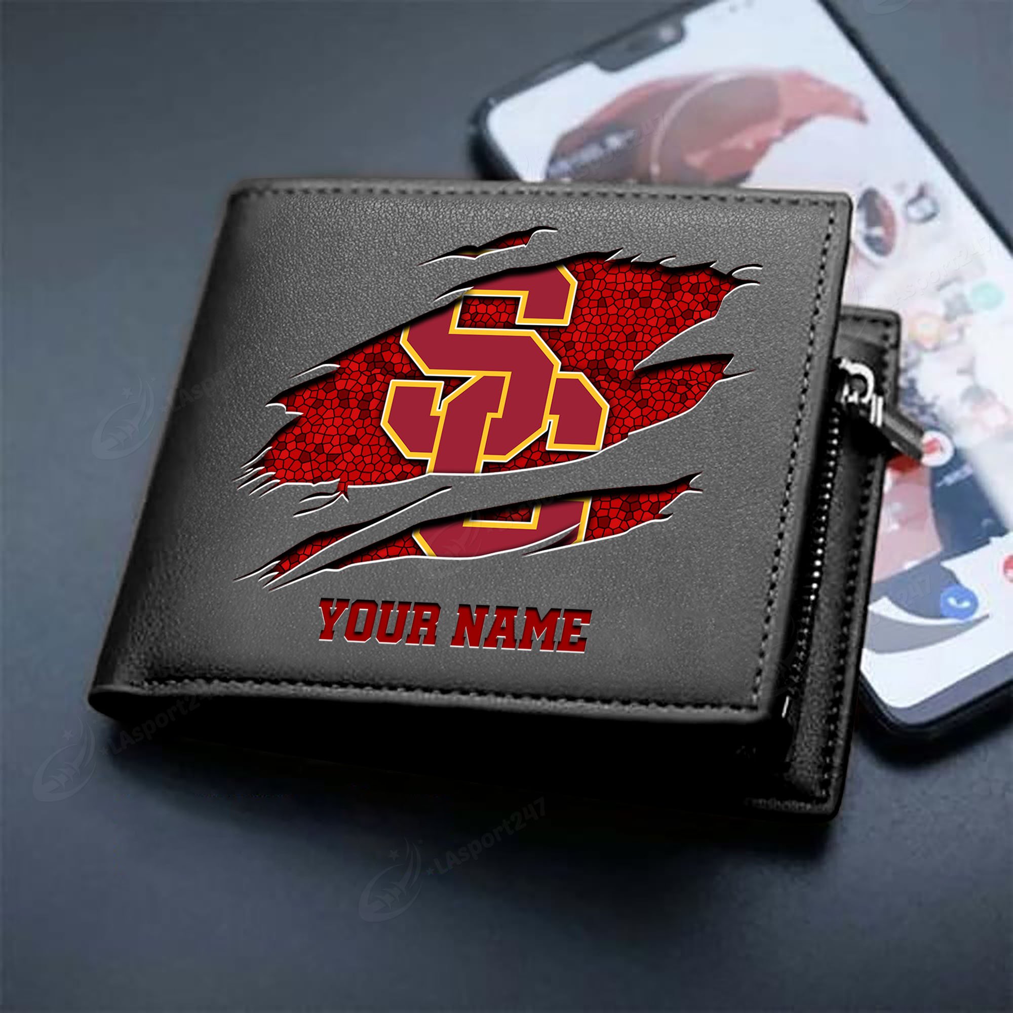 Sportswearmerch USC Trojans NCAA Men Wallet For Fan