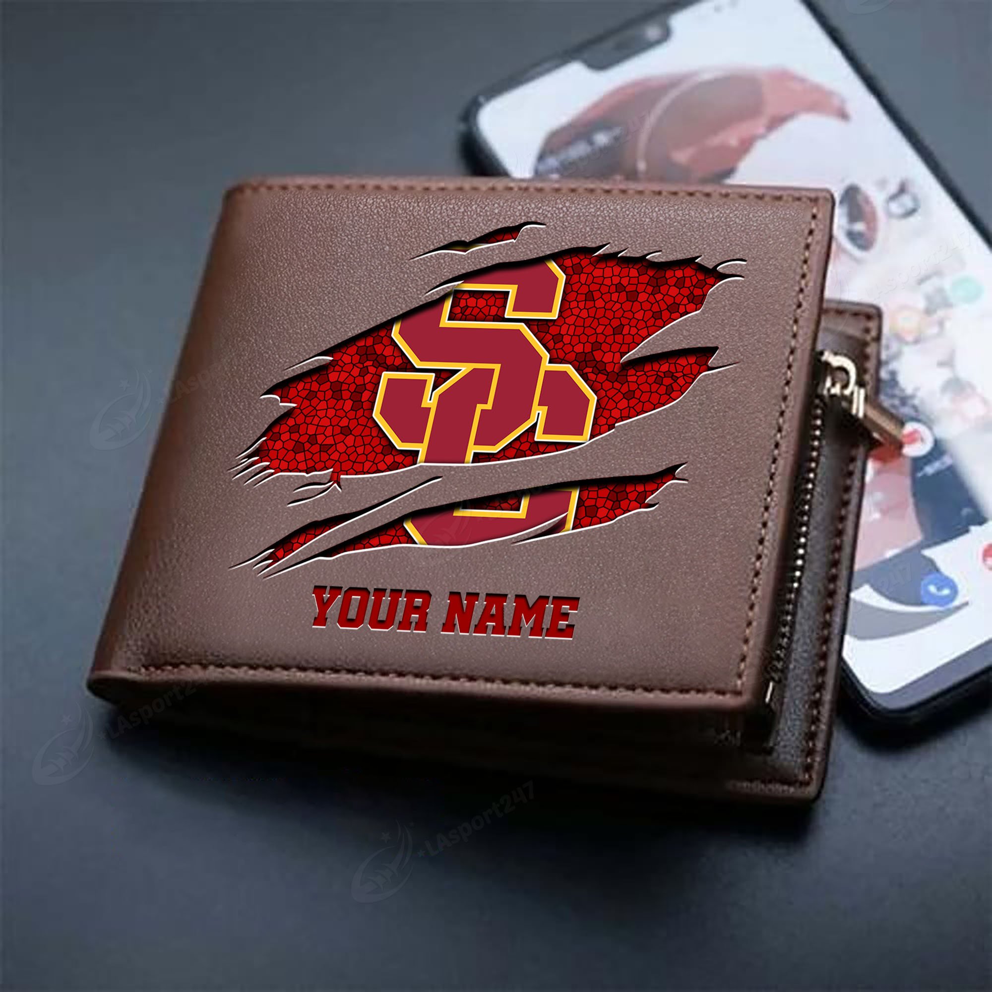 Sportswearmerch USC Trojans NCAA Men Wallet For Fan