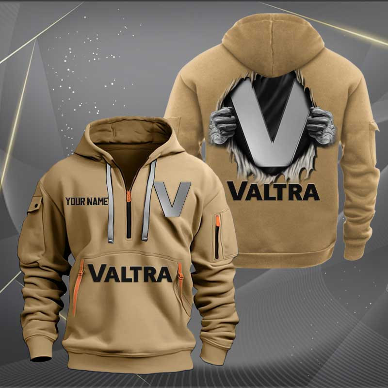 Sportswearmerch Valtra Car Personalized Half Zip Hoodie For Fan