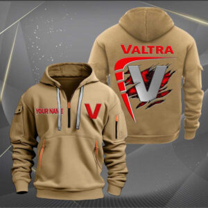 Sportswearmerch Valtra Tractor Personalized Half Zip Hoodie For Fan