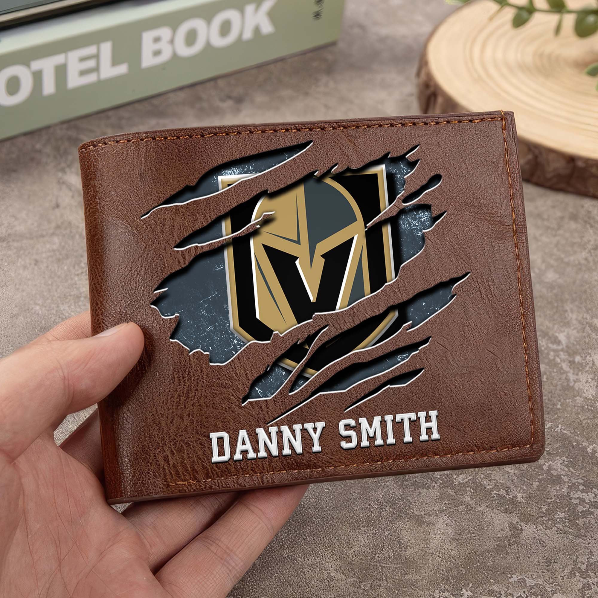 Sportswearmerch Vancouver Canucks NHL Folded Wallet For Fan