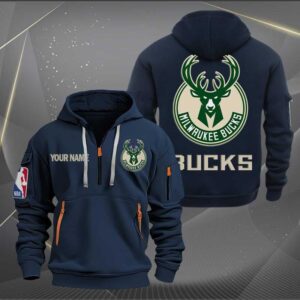 Sportswearmerch Vancouver Canucks NHL Half Zip Hoodie For Fan