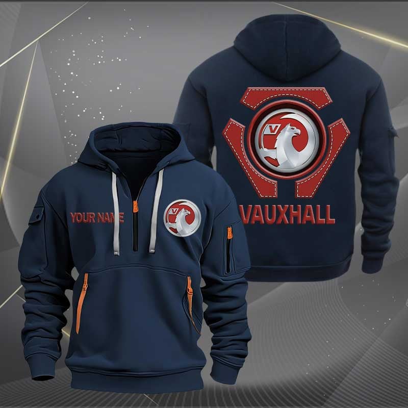 Sportswearmerch Vauxhall Car Personalized Half Zip Hoodie For Fan