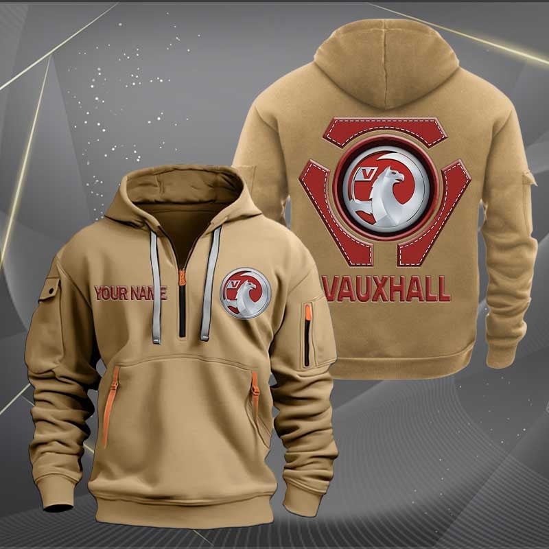 Sportswearmerch Vauxhall Car Personalized Half Zip Hoodie For Fan