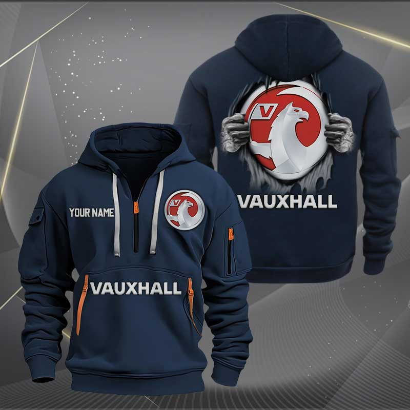 Sportswearmerch Vauxhall Car Personalized Half Zip Hoodie For Fan