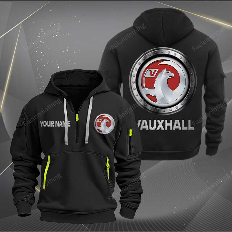 Sportswearmerch Vauxhall Car Personalized Half Zip Hoodie For Fan