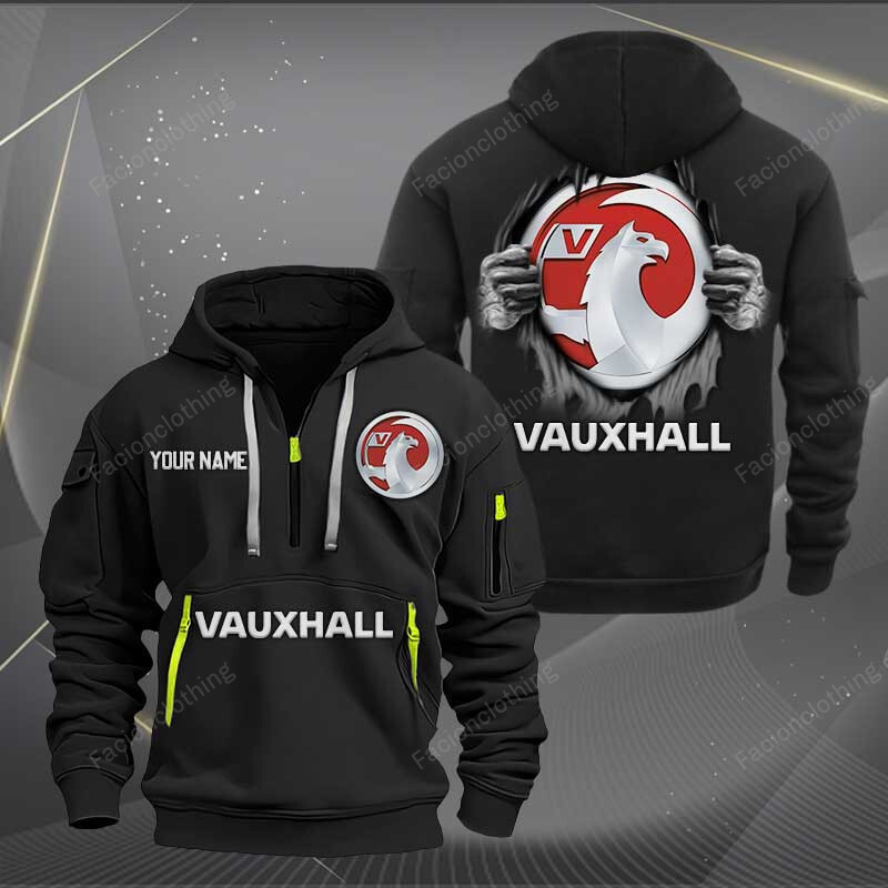 Sportswearmerch Vauxhall Car Personalized Half Zip Hoodie For Fan