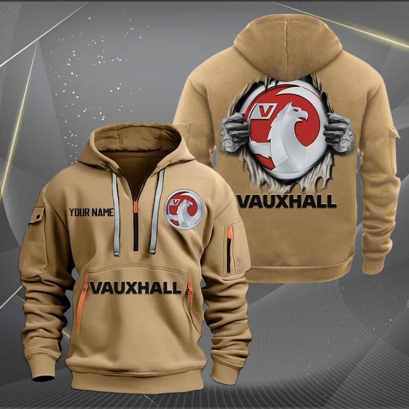 Sportswearmerch Vauxhall Car Personalized Half Zip Hoodie For Fan