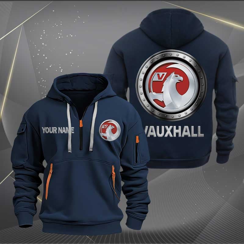 Sportswearmerch Vauxhall Car Personalized Half Zip Hoodie For Fan