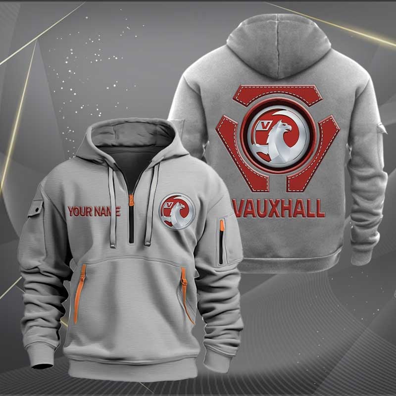 Sportswearmerch Vauxhall Car Personalized Half Zip Hoodie For Fan