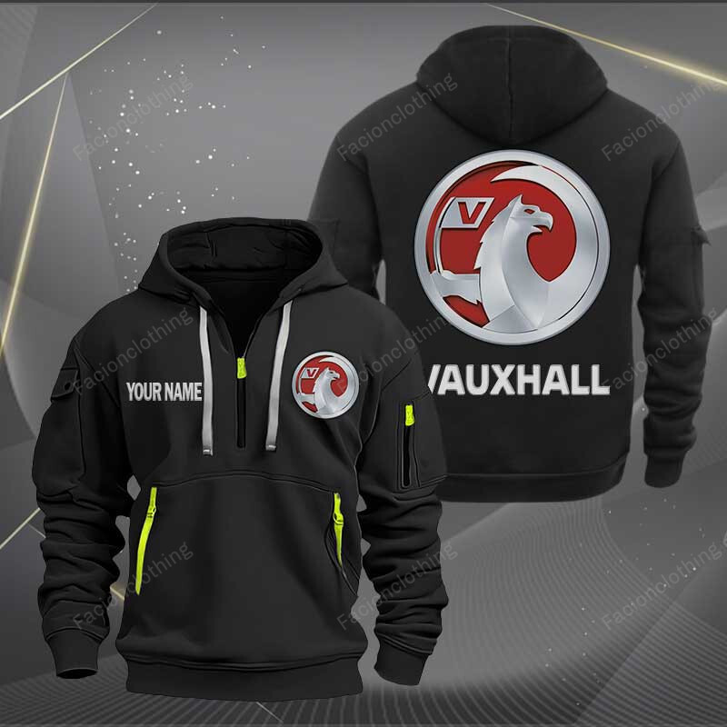 Sportswearmerch Vauxhall Car Personalized Half Zip Hoodie For Fan