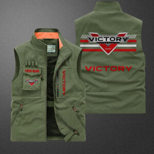 Sportswearmerch Victory Motorcycle Pocket Vest For Fan